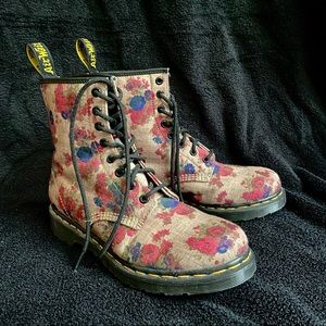 DOC MARTENS / castel floral boots